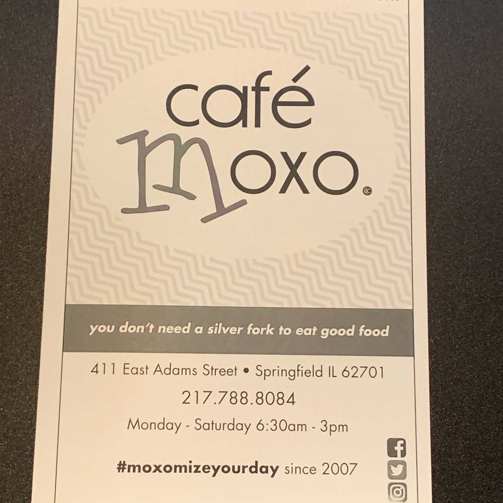 Cafe Moxo - Menu - Cover - Cafes Near Me - Springfield, Illinois Cafe Moxo - Menu - Cover - Cafes Near Me - Springfield, Illinois