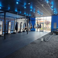 RockBox Fitness - Winston Salem - The bag half of the studio.