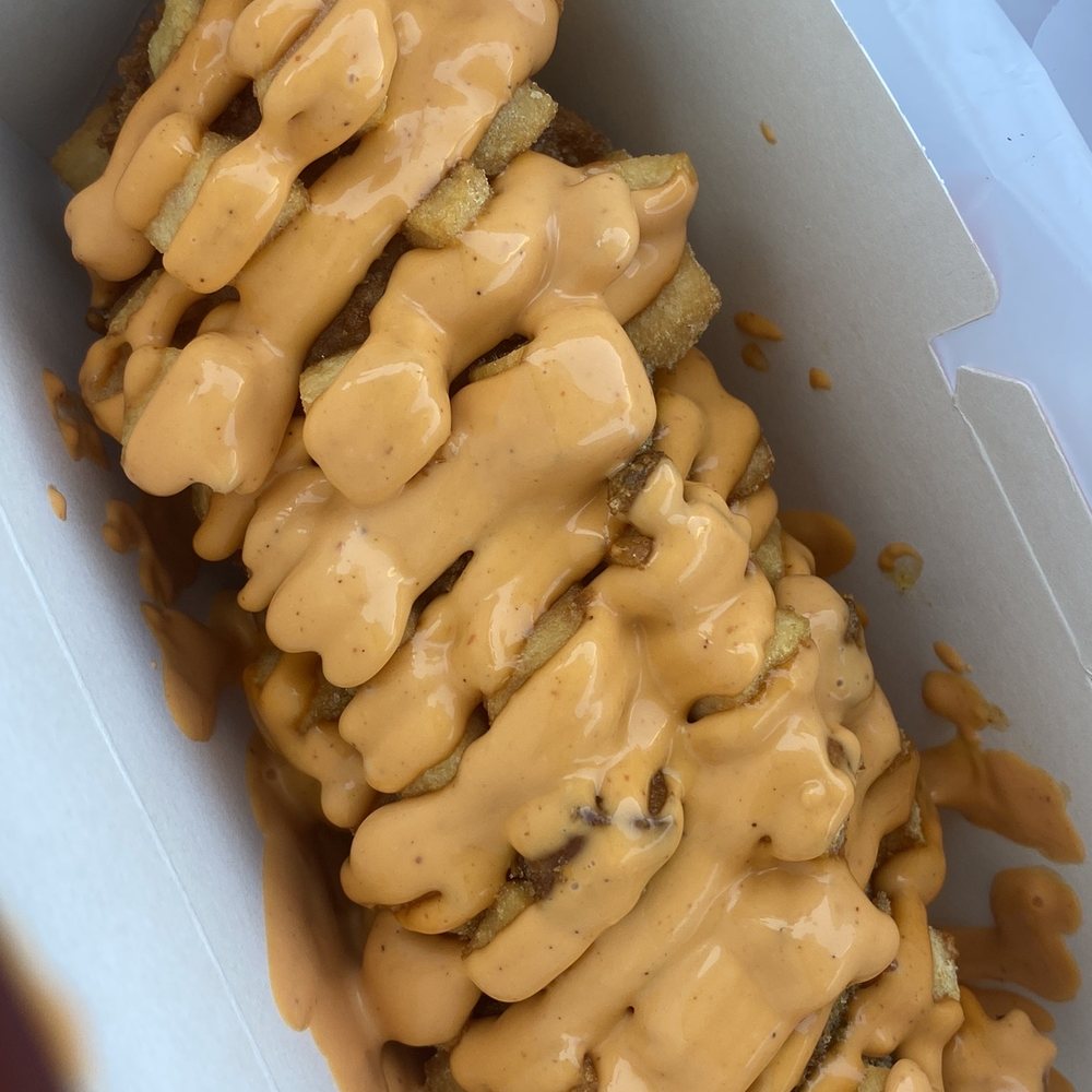 Two Hands Corn Dogs - Potato Dog - Korean Near Me - Torrance, California Two Hands Corn Dogs - Potato Dog - Korean Near Me - Torrance, California