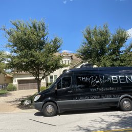 The Benz rollin up!