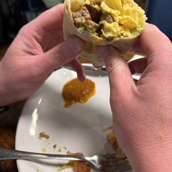 Watershed Cafe & Bistro - It WAS a breakfast burrito! - Cafes Near Me - Oregon City, Oregon Watershed Cafe & Bistro - It WAS a breakfast burrito! - Cafes Near Me - Oregon City, Oregon