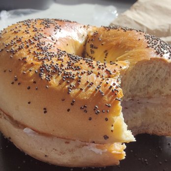 Bagels With Deli - Poppy with lox spread - Breakfast & Brunch Near Me - Delray Beach, Florida