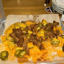 Brisket nachos Brisket nachos