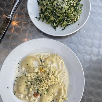 Cucina sa - Raviolo Mais and kale salad - Italian Near Me - San Anselmo, California Cucina sa - Raviolo Mais and kale salad - Italian Near Me - San Anselmo, California