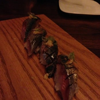 Uchiko Austin - Iwashi (sardine) nigiri - Sushi Bars Near Me - Austin, Texas