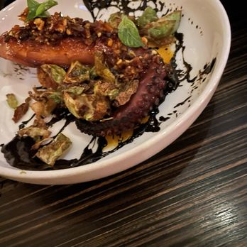 Sushi Pop - Eight Ball (Octopus and Brussel sprouts - Sushi Bars Near Me - Oviedo, Florida Sushi Pop - Eight Ball (Octopus and Brussel sprouts - Sushi Bars Near Me - Oviedo, Florida