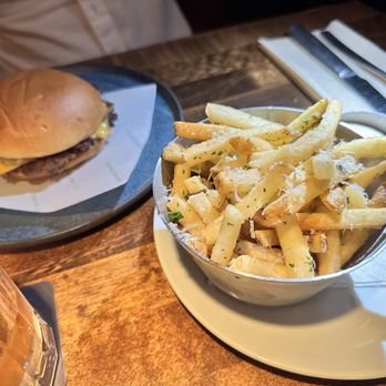 Cactus Club Cafe - Truffle fries and the Niner - Canadian (New) Near Me - Vancouver, British Columbia