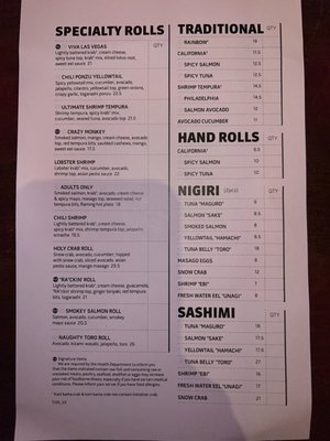 Menu photo 3 RA Steak & Sushi Scottsdale, AZ