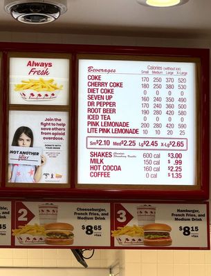 Menu photo 2 In-N-Out Burger Orange, CA Menu photo 2 In-N-Out Burger Orange, CA