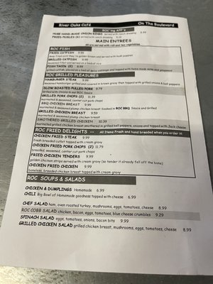 Menu photo 1 River Oaks Cafe Fort Worth, TX