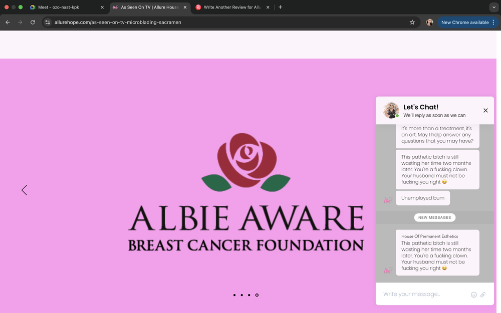 Allure House Of Permanent Esthetics Logo