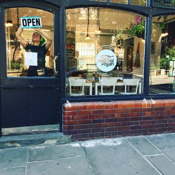 Essential Vegan Cafe - Open for business - Vegan Near Me - London, XGL