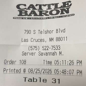 Cattle Baron - Steakhouses Near Me - Las Cruces, New Mexico Cattle Baron - Steakhouses Near Me - Las Cruces, New Mexico