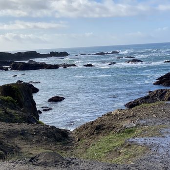 Glass Beach - View from the top! - Beaches Near Me Glass Beach - View from the top! - Beaches Near Me