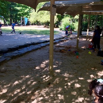Webb Bridge Park - Large sand box area - Parks Near Me - Alpharetta, Georgia