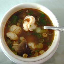 Tom Yum w/ Shrimp Soup