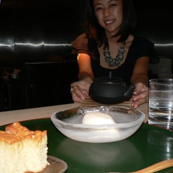 NAOE - Wendy with dessert - Japanese Near Me - Miami, Florida