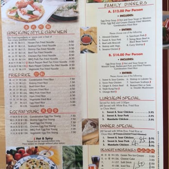 Chinese Garden Restaurant - Menu - Chinese Near Me - Idaho Falls, Idaho