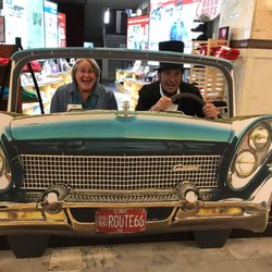 Cruisin With Lincoln on 66 - Lots of photo ops in our Visitors Center! And who knows, you may even run into Abe himself!