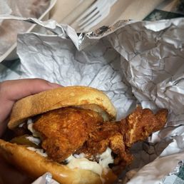 Fried Chicken Sandwich Fried Chicken Sandwich