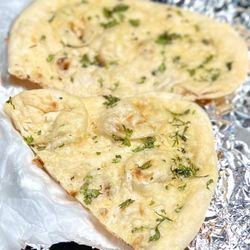 Wing Express - Single order Garlic Naan Bread