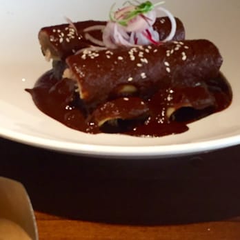 Mi Dia From Scratch - duck carnitas enchilada with a fragrant mole sauce - Mexican Near Me - Plano, Texas