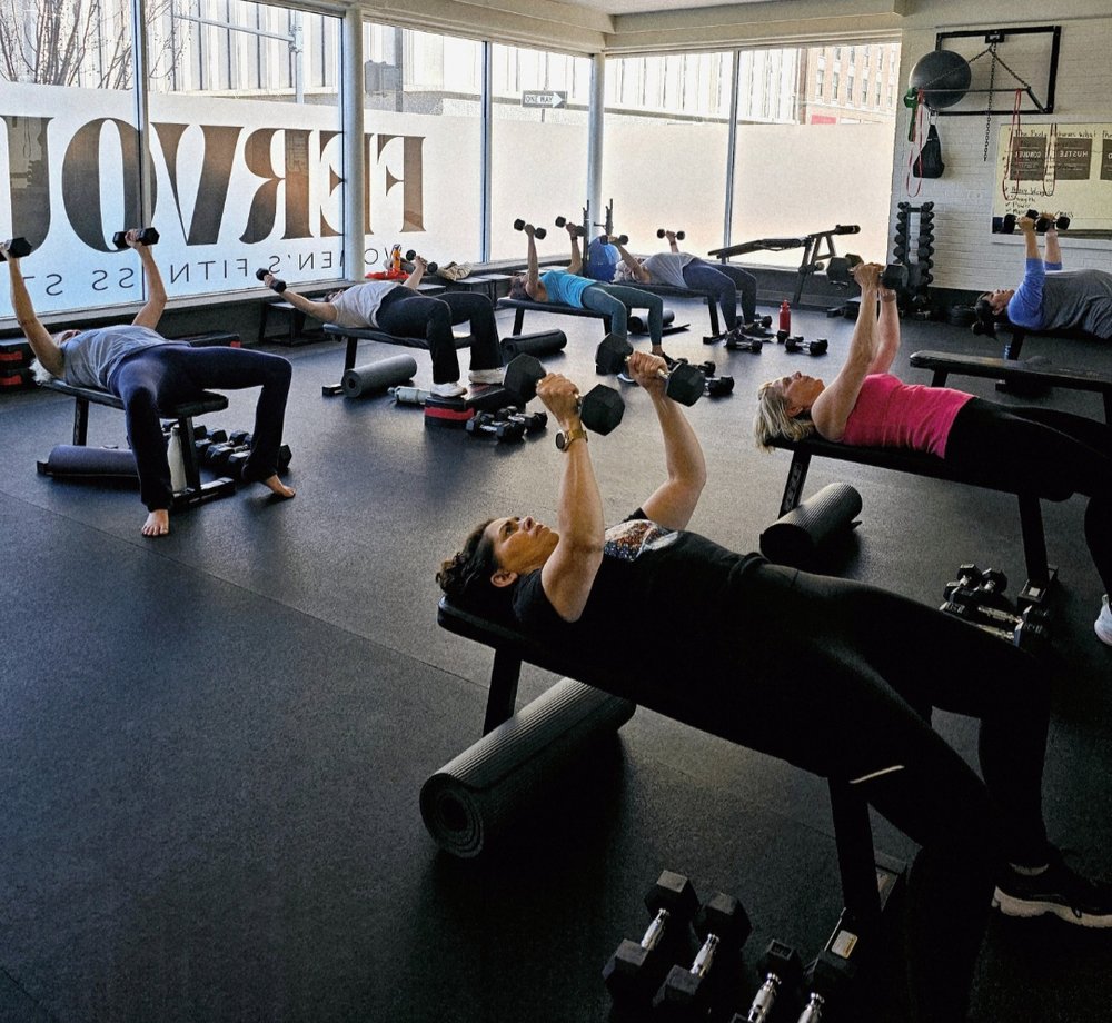 Fervour Women's Fitness Studio Logo