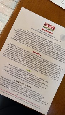 Menu photo 1 Talula's Garden Philadelphia, PA Menu photo 1 Talula's Garden Philadelphia, PA