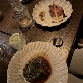 Azumi - cod and teriyaki steak - Sushi Bars Near Me - Houston, Texas