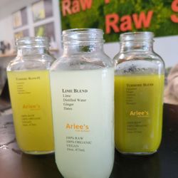 Arlee's Raw Blends - Turmeric Blends #1, Turmeric Blend #2, Lime Blend