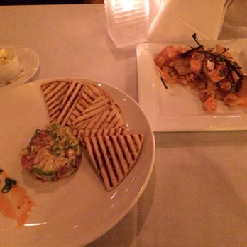 The ChopHouse - Tuna Tarte on the left, Salmon Nachos on the right - Steakhouses Near Me - Gibbsboro, New Jersey The ChopHouse - Tuna Tarte on the left, Salmon Nachos on the right - Steakhouses Near Me - Gibbsboro, New Jersey