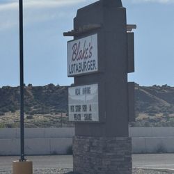 Blake's Lotaburger - Sign at Blake's Lotaburger Express