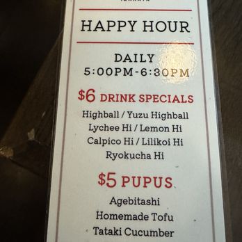 Waikiki Shokudo - Happy hour - Izakaya Near Me - Honolulu, Hawaii