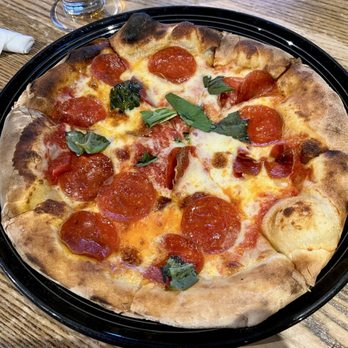Baker's Crust - Pepperoni Neapolitan Pizza - Breakfast & Brunch Near Me - Richmond, Virginia Baker's Crust - Pepperoni Neapolitan Pizza - Breakfast & Brunch Near Me - Richmond, Virginia