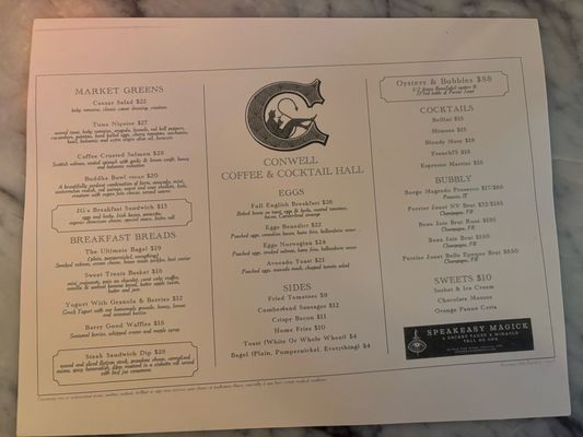 Menu photo 1 Conwell Hall New York, NY Menu photo 1 Conwell Hall New York, NY