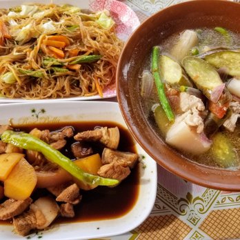 Kyla's Cocina - Pancit Bihon, Pork Adobo, Pork Sinigang - Seafood Near Me - El Nido, ABR
