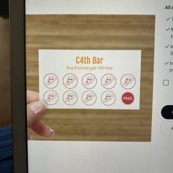 C4th Bar - Pizza reward program