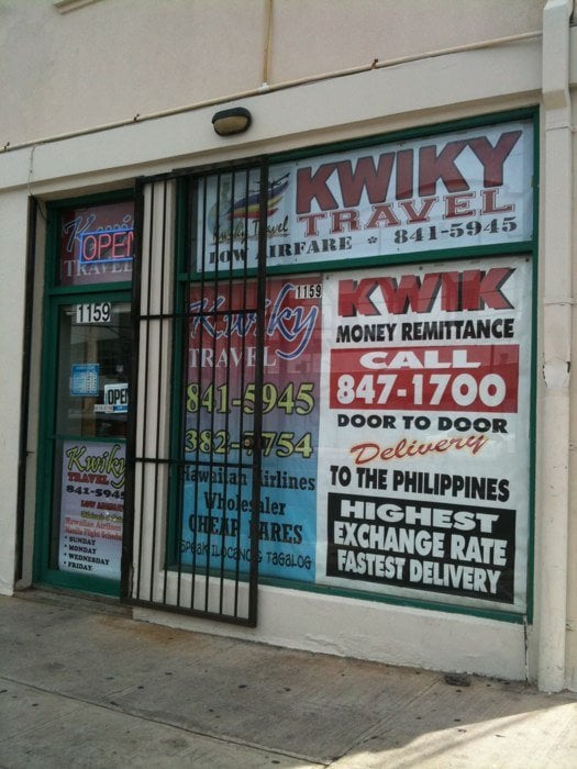 KWIK MONEY REMITTANCE Financial Services 1159 N King St, Honolulu