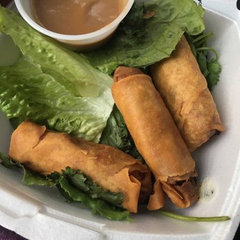 The Rolling Spring Roll - Pork spring rolls w side of peanut sauce - Vietnamese Near Me - Syosset, New York The Rolling Spring Roll - Pork spring rolls w side of peanut sauce - Vietnamese Near Me - Syosset, New York