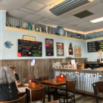 Cape Cod Fish - Service Bar and menu board - Seafood Near Me - Fort Myers, Florida