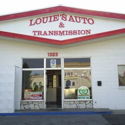 Louie's Automotive & Transmission Service - Louie's Automotive front door.