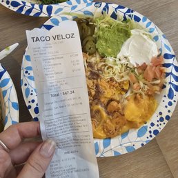 Incorrect order plus missing tacos