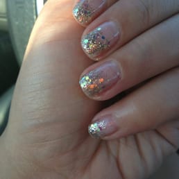 Van did an awesome job on my candied glitter nails ! I love them! Van did an awesome job on my candied glitter nails ! I love them!