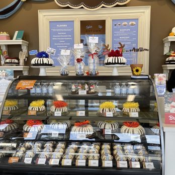 Nothing Bundt Cakes - a display of bundt cakes - Bakeries Near Me - Clermont, Florida Nothing Bundt Cakes - a display of bundt cakes - Bakeries Near Me - Clermont, Florida