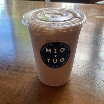 Mio + Tuo - Dirty chai latte iced! - Coffee & Tea Near Me - San Diego, California Mio + Tuo - Dirty chai latte iced! - Coffee & Tea Near Me - San Diego, California
