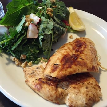 The Hive SW6 - Grilled chicken breast with kale salad. - Cafes Near Me - London, XGL The Hive SW6 - Grilled chicken breast with kale salad. - Cafes Near Me - London, XGL