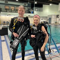 Ocean Sports - Us at the pool !