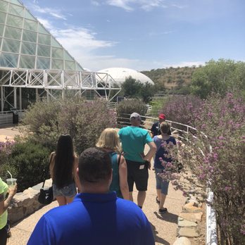 Biosphere 2 - About to enter the history tour with Michael - Museums Near Me - Oracle, Arizona Biosphere 2 - About to enter the history tour with Michael - Museums Near Me - Oracle, Arizona