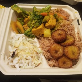 Spicy Roy's Caribbean Grill - Coconut curry tofu plate - Caribbean Near Me - San Jose, California Spicy Roy's Caribbean Grill - Coconut curry tofu plate - Caribbean Near Me - San Jose, California
