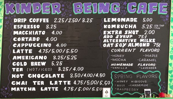 Menu photo 4 Kinder Being Cafe Pittsburgh, PA